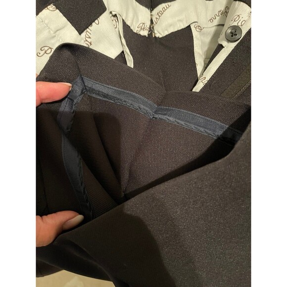 Men’s 3 pc vtg black Tuxedo R42 Pierre Cousteau Suit Formal - Picture 11 of 12